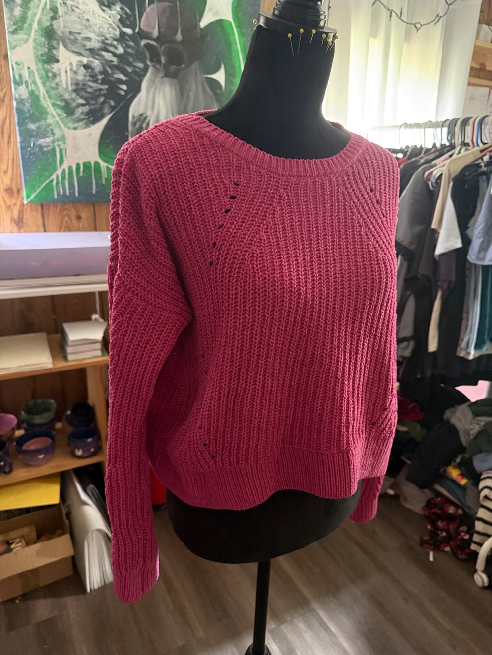 Pink Sweater
